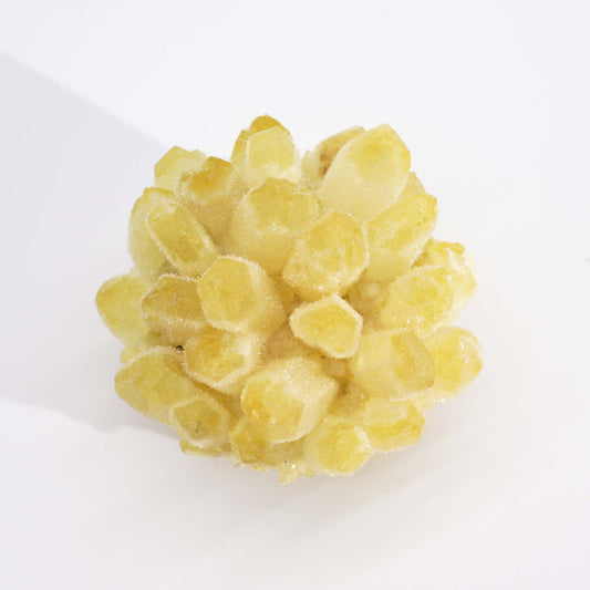 Cluster de Quartz Fantôme - Quartz Fantôme Jaune (8 cm) - photo 2