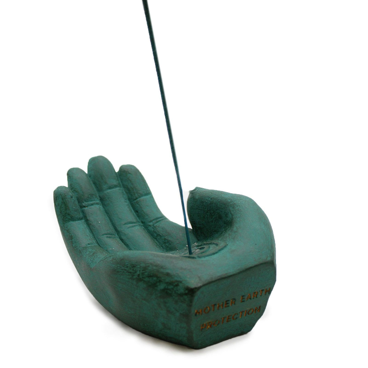 Brûleur d'Encens Main Earth Protect - Vert Éco – photo 8