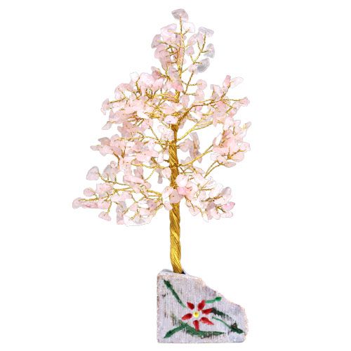 Arbre de Cristal Quartz Rose - Amour & Harmonie – photo 2