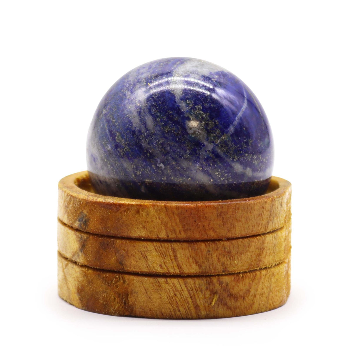 Sphère en Lapis-Lazuli 50 mm avec Socle