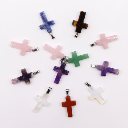 Pendentif Croix (12 assortis)
