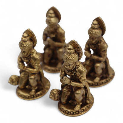 Statuette Hanuman en Laiton — Miniature — 36 mm - photo 6