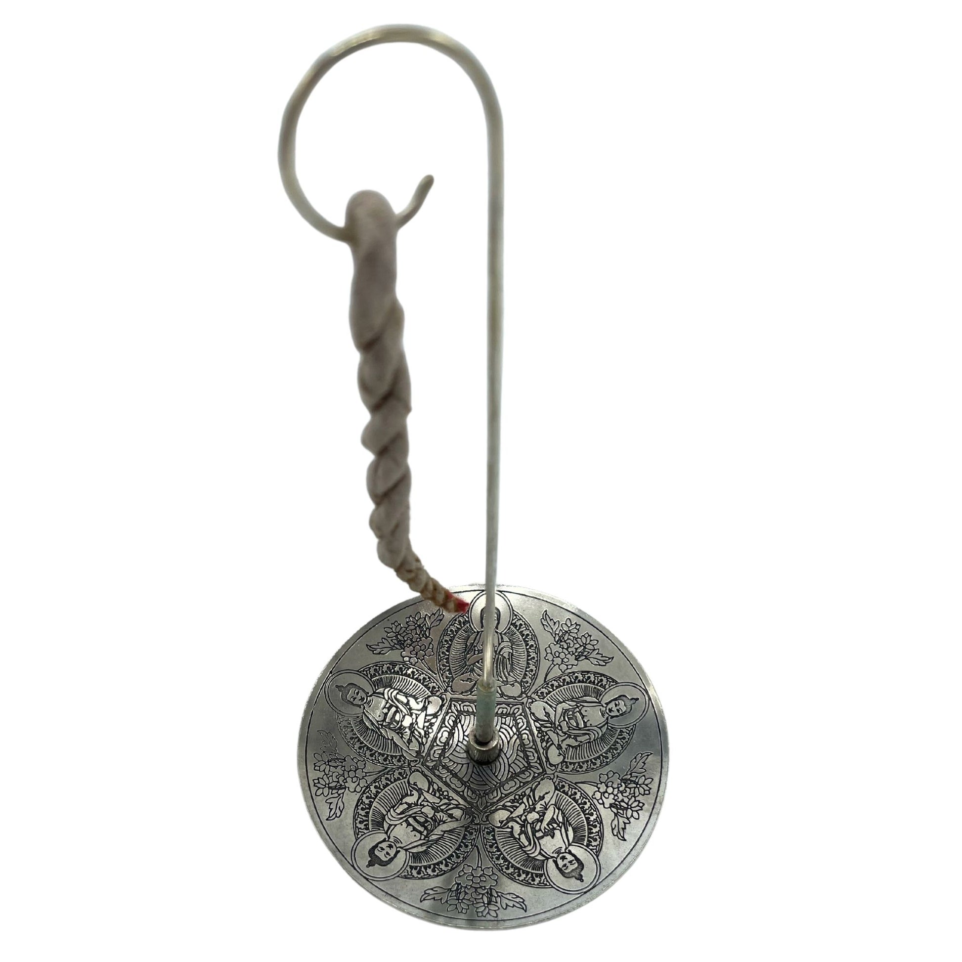 Encens Corde Pancha Buddha + Porte-Encens Argenté – photo 3