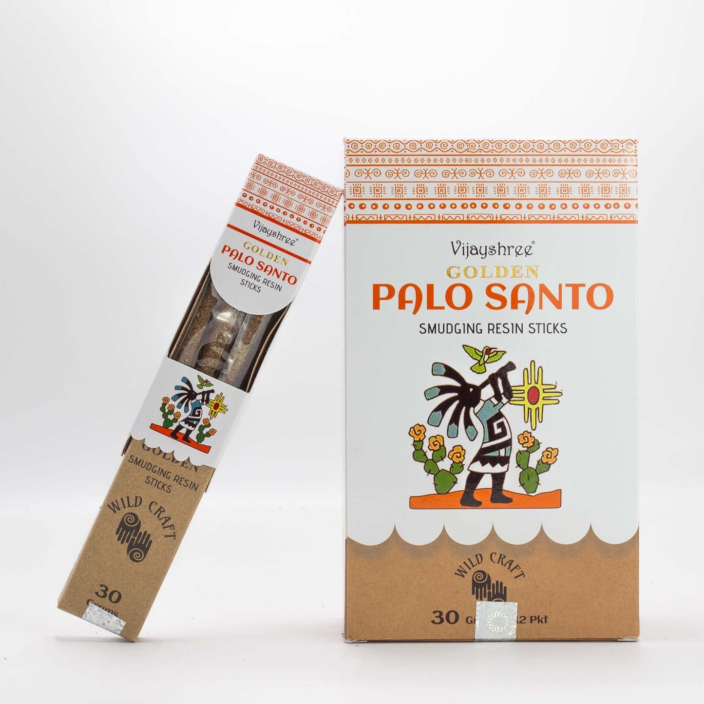 30g Golden Palo Santo Smudging Resin Sticks (6s)