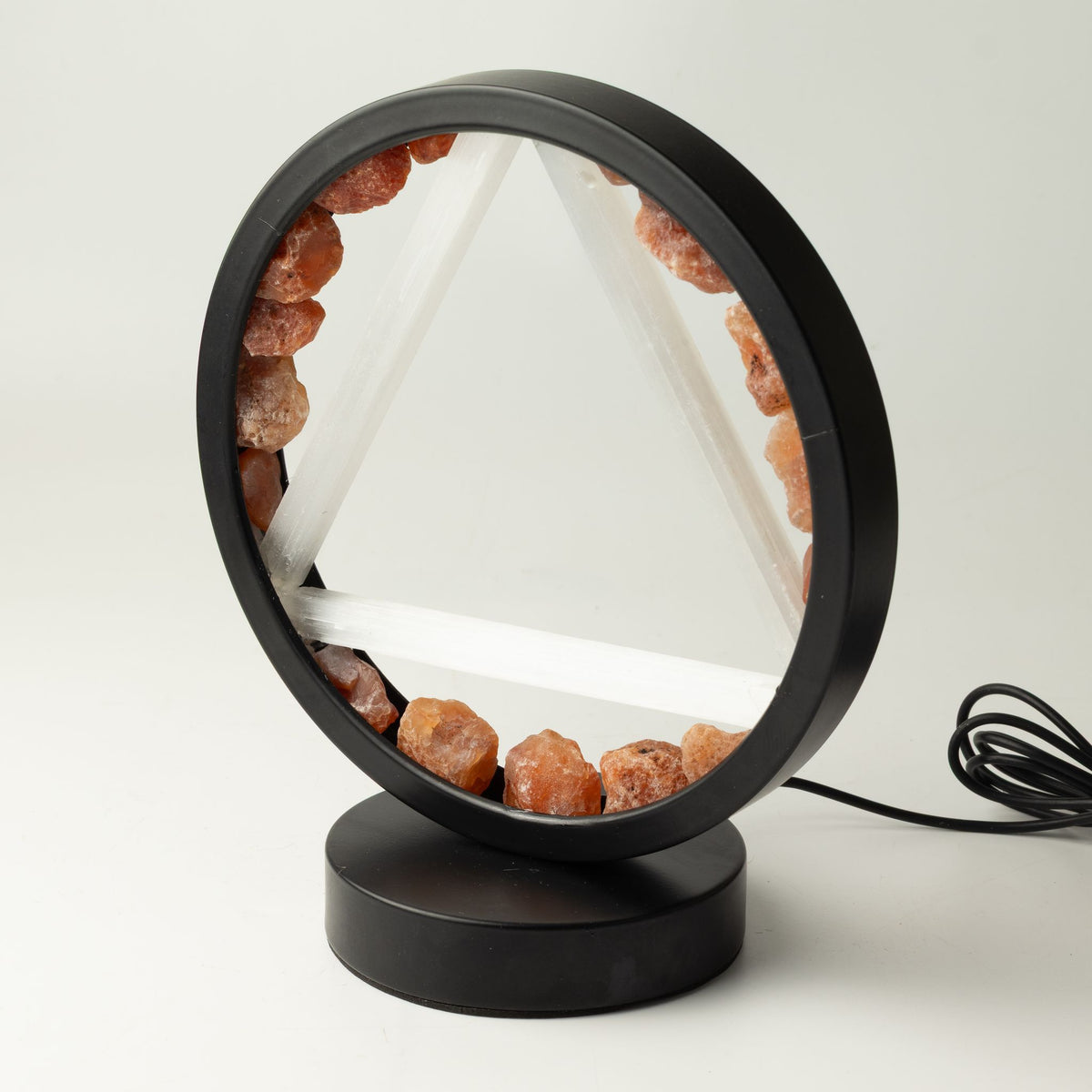 Lampe Halo Cornaline & Sélénite — Feu - photo 5