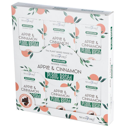 Cônes d'Encens Refoulant Pomme Cannelle - 12 Pcs Vegan – photo 2