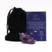 Gemstone Small Dragon Head- Amethyst 45x30x28mm
