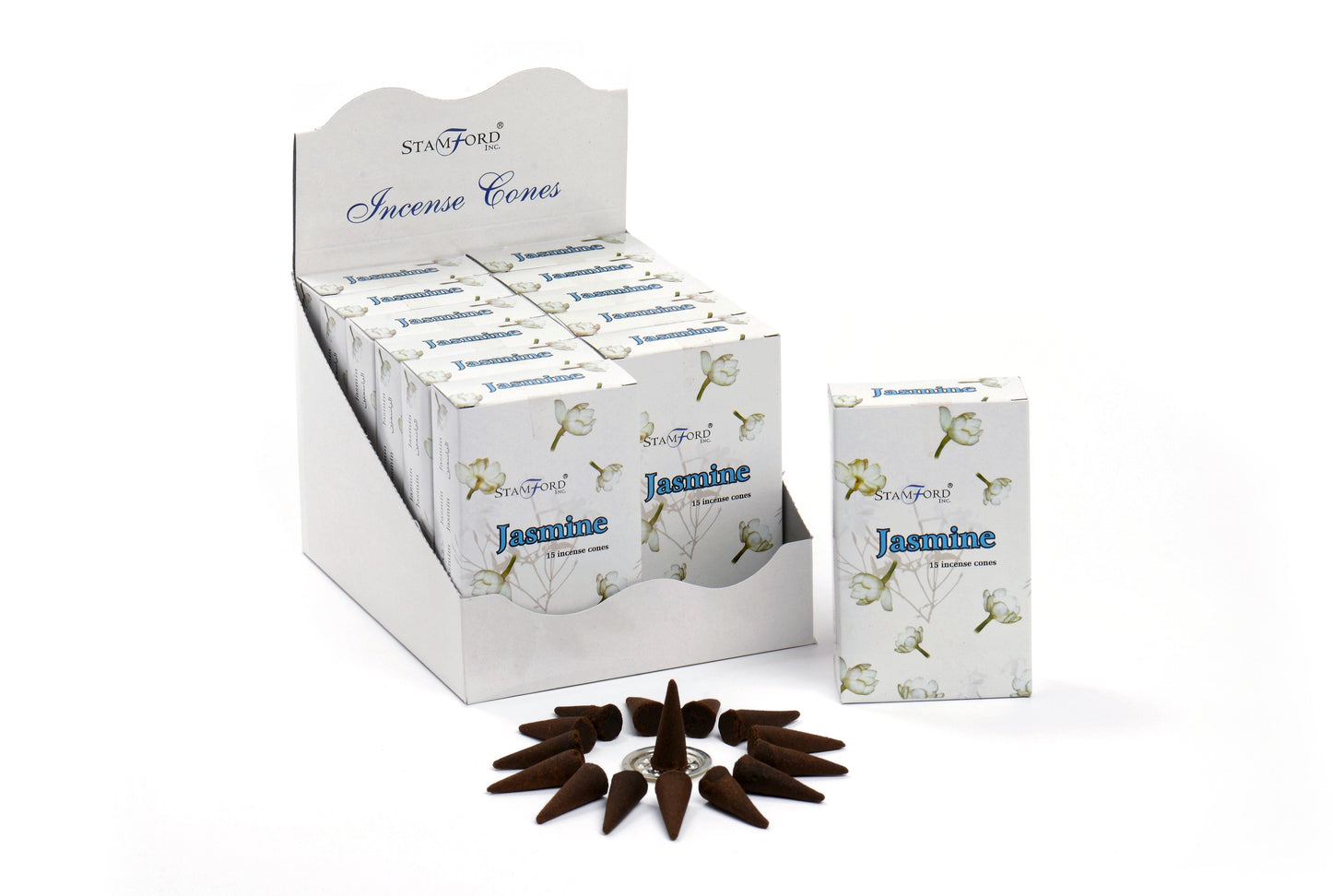 Cônes d'Encens Jasmin - Relaxation & Méditation Premium – photo 2