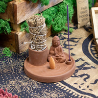 Porte-Encens Bouddha Céramique - Bâtons & Cônes Terre Cuite – photo 7