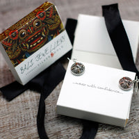Boucles d'Oreilles Main de Fatma - Argent 925 & Or 18k – photo 7