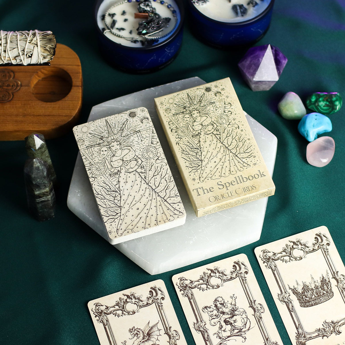 Oracle Spellbook - 40 Cartes Divinatoires Grimoire de Sorcière – photo 10