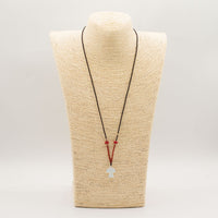 Pendentif sur cordon - Opalite