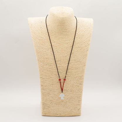 Pendentif sur cordon - Opalite
