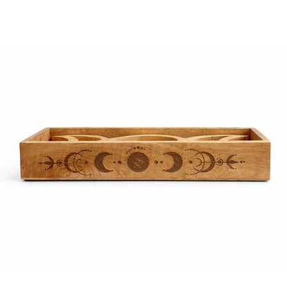 Plateau à Tarot en Bois — Phases de Lune - photo 2