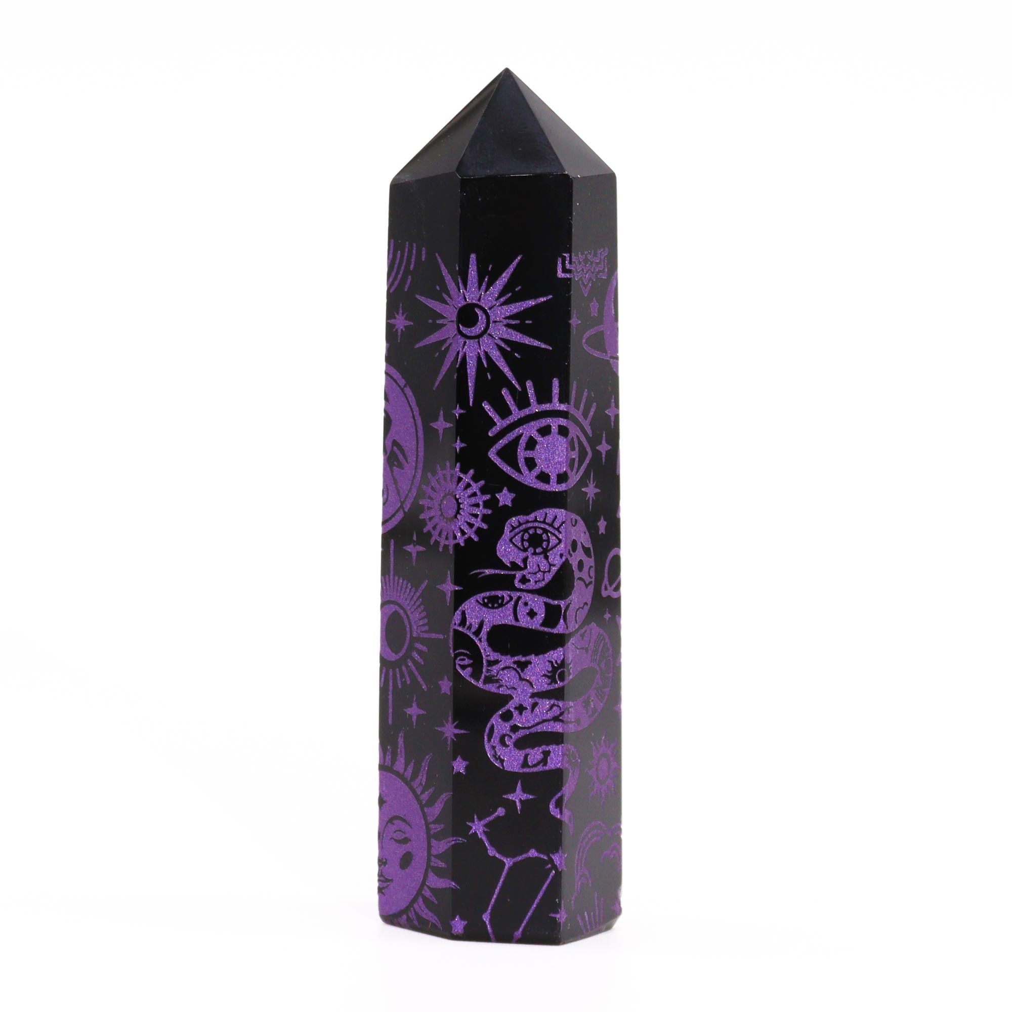 Pointe d'Obsidienne Noire - Mystic Story - deep purple - photo 4