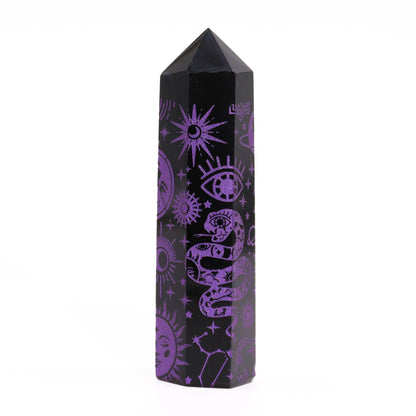 Pointe d'Obsidienne Noire - Mystic Story - deep purple - photo 4