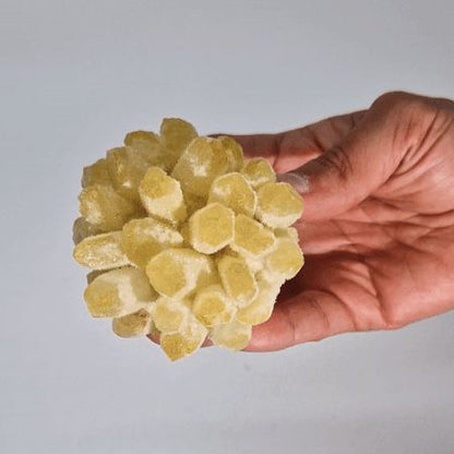 Cluster de Quartz Fantôme - Quartz Fantôme Jaune (8 cm) - photo 3