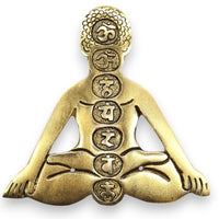 Porte-encens Chakras 12x12cm - Méditation & Purification