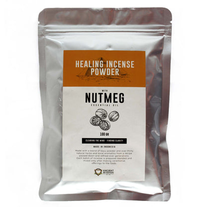 Poudre d'Encens Noix de Muscade 100g - Purification