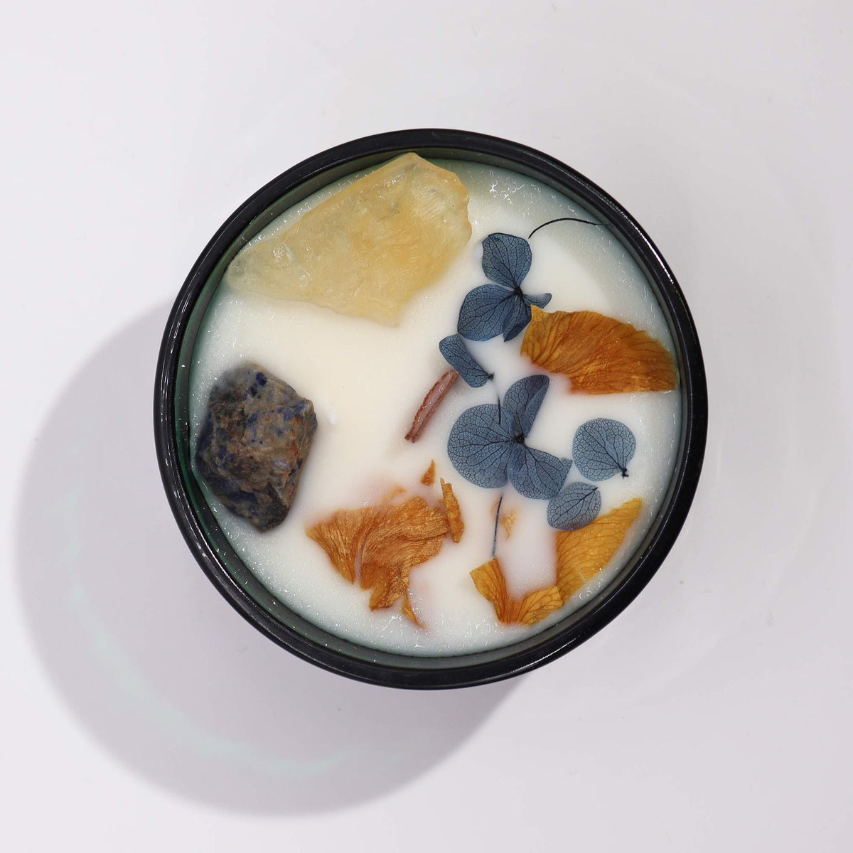 Bougie aux Pierres Citrine & Sodalite — Le Soleil - photo 7