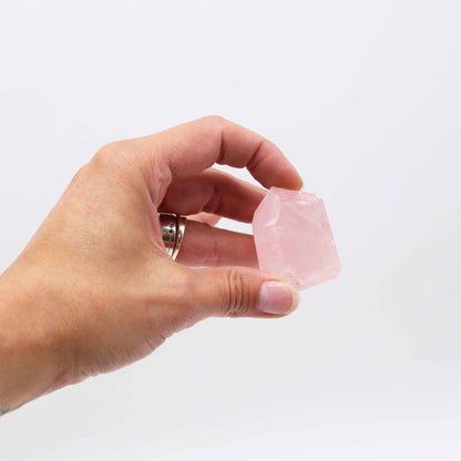 Lot de pointes en Quartz Rose (6 cm)