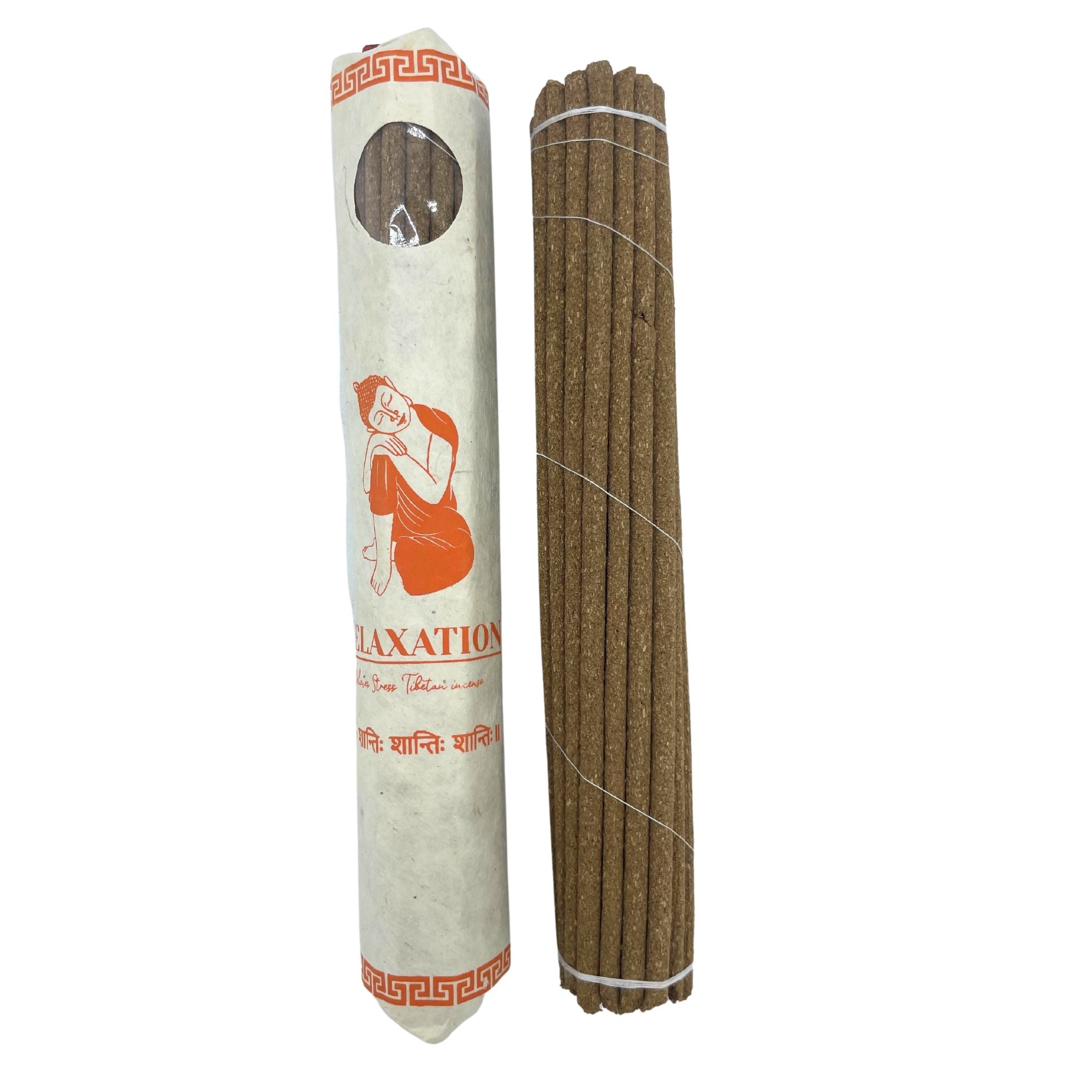 Encens Tibétain Relaxant - Lot 30 Bâtons Roulés Main