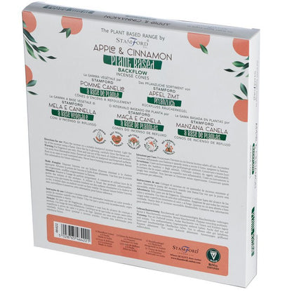 Cônes d'Encens Refoulant Pomme Cannelle - 12 Pcs Vegan – photo 3