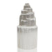 Natural Selenite Tower Lamp - 20 cm