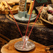 Porte-Encens Champignon Argenté - Méditation & Purification