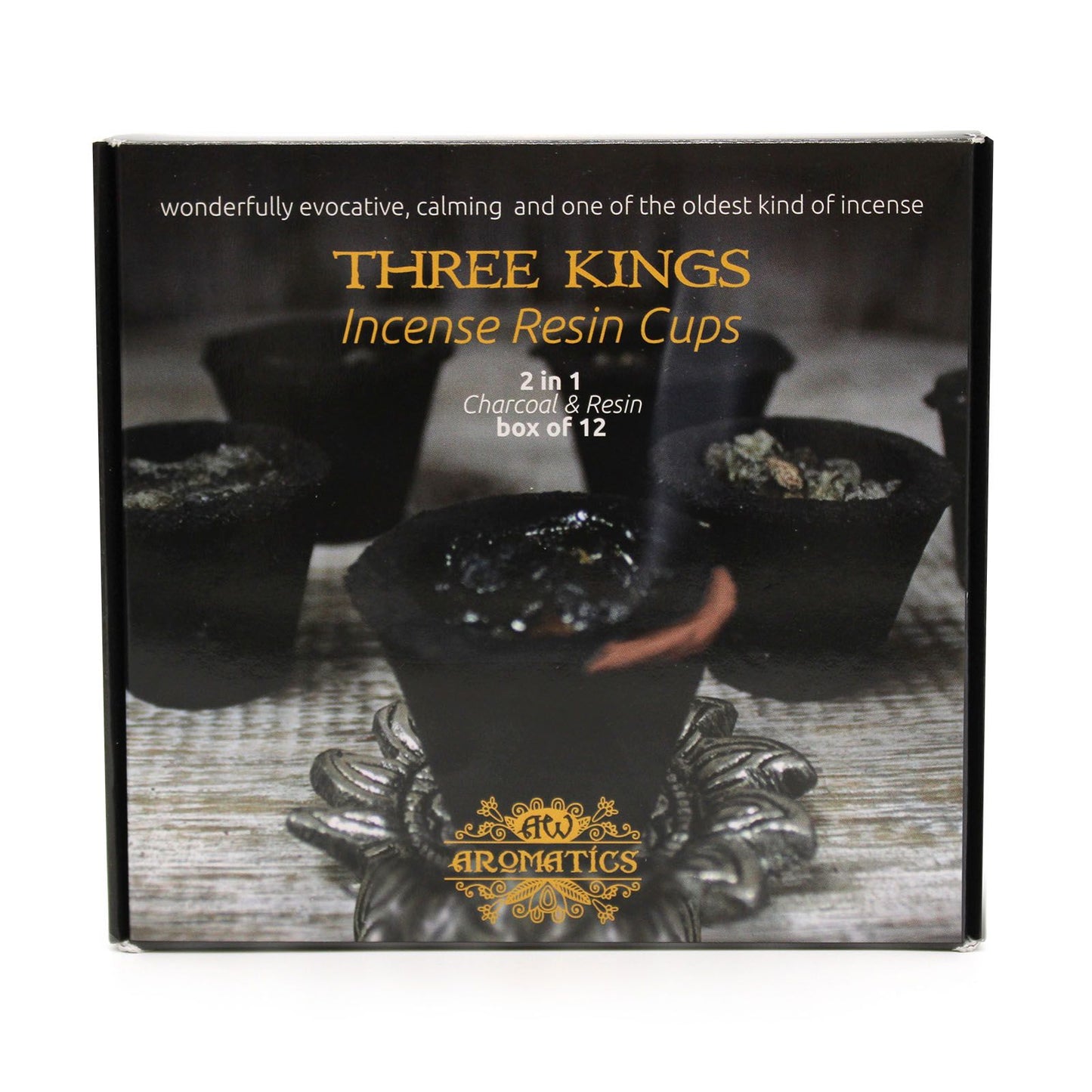 Résine d'Encens Trois Rois - Boîte 12 Coupes Rituelles – photo 6