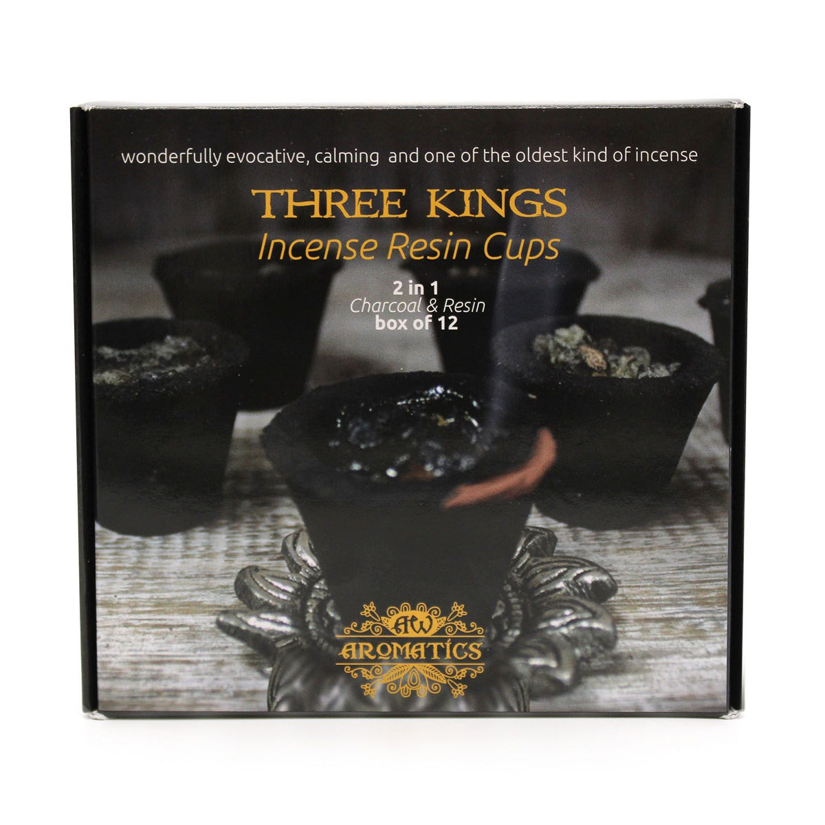 Résine d'Encens Trois Rois - Boîte 12 Coupes Rituelles – photo 6