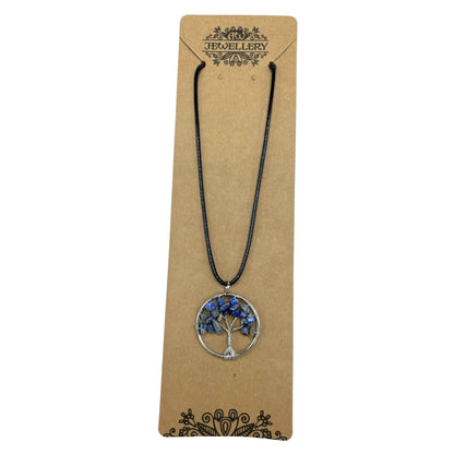 Tree of Life Pendant - Sodalite