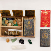 Three Section Tarot Box with Card Holder – photo 4