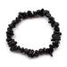 Bracelet en chips de Agate Noire