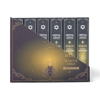 Encens Vanille & Œil de Tigre - Smudge Artisanal Inde