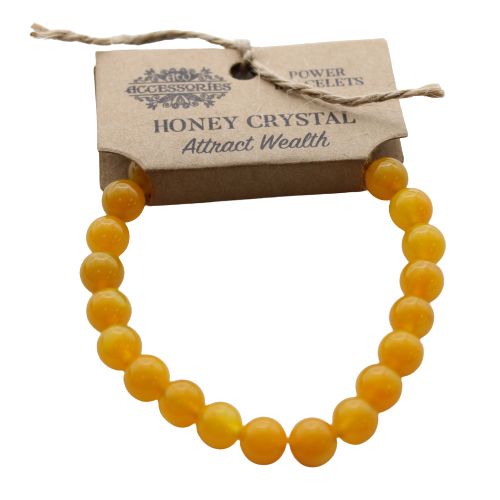 Bracelet d'énergie - Cristal Miel