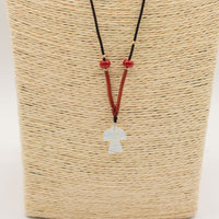 Pendentif sur cordon - Opalite - photo 2