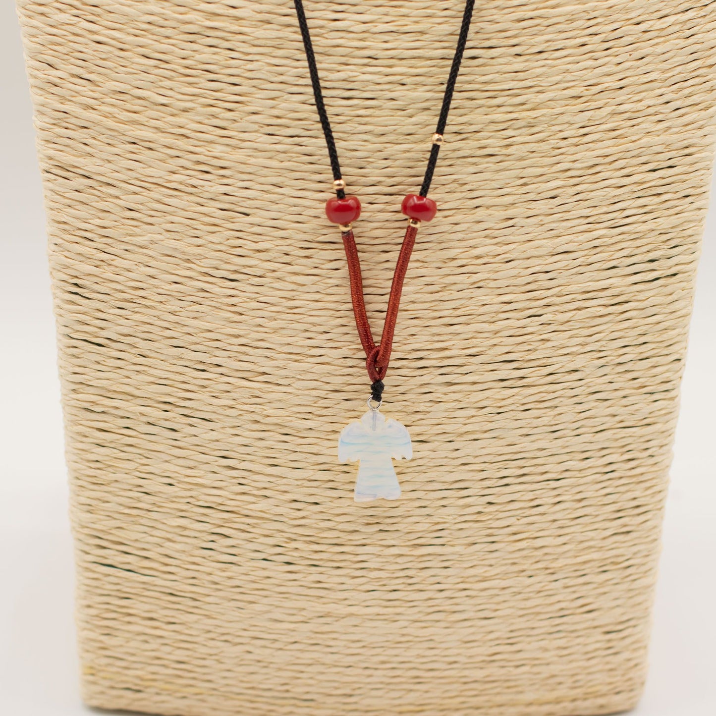Pendentif sur cordon - Opalite - photo 2