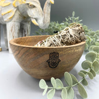 Bol en Bois Rituel & Offrande 14x7cm – photo 2