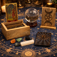 Coffret Tarot Bois de Manguier — Petit Format – photo 6