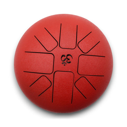 Med Steel Tongue Happy Drums Om Red- 22x16cm – photo 3