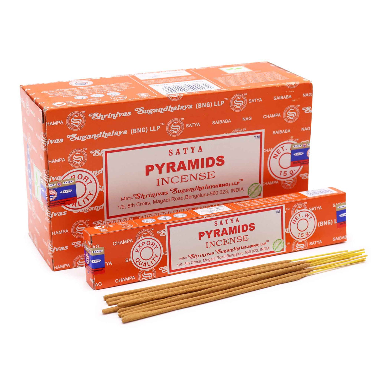Encens Satya Pyramide 15 g - Amplification Énergétique – photo 2