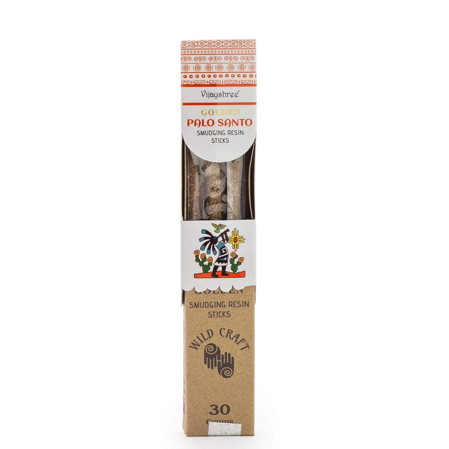 30g Golden Palo Santo Smudging Resin Sticks (6s)
