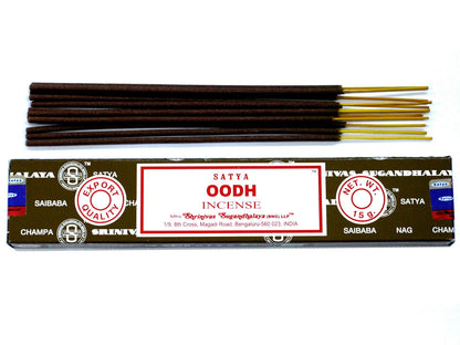 Encens Satya Oodh 15 g - Bois d'Oud & Méditation – photo 3