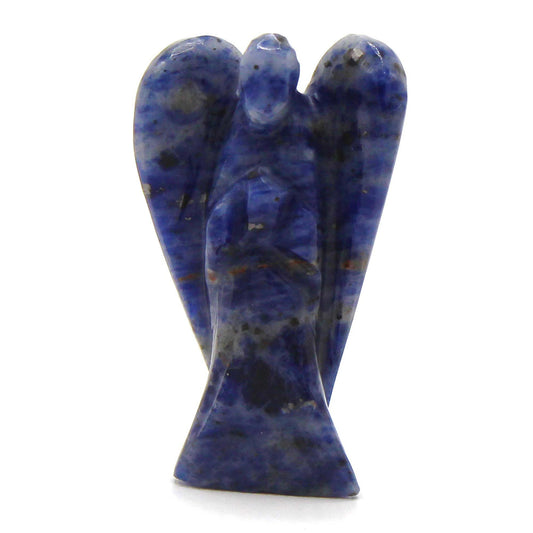 Ange en Sodalite Sculpté - Communication & Clarté Mentale – photo 3
