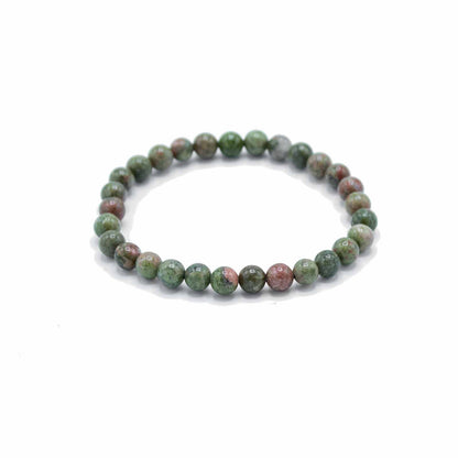 Bracelet Jaspe Vert - Croissance, Force & Ancrage