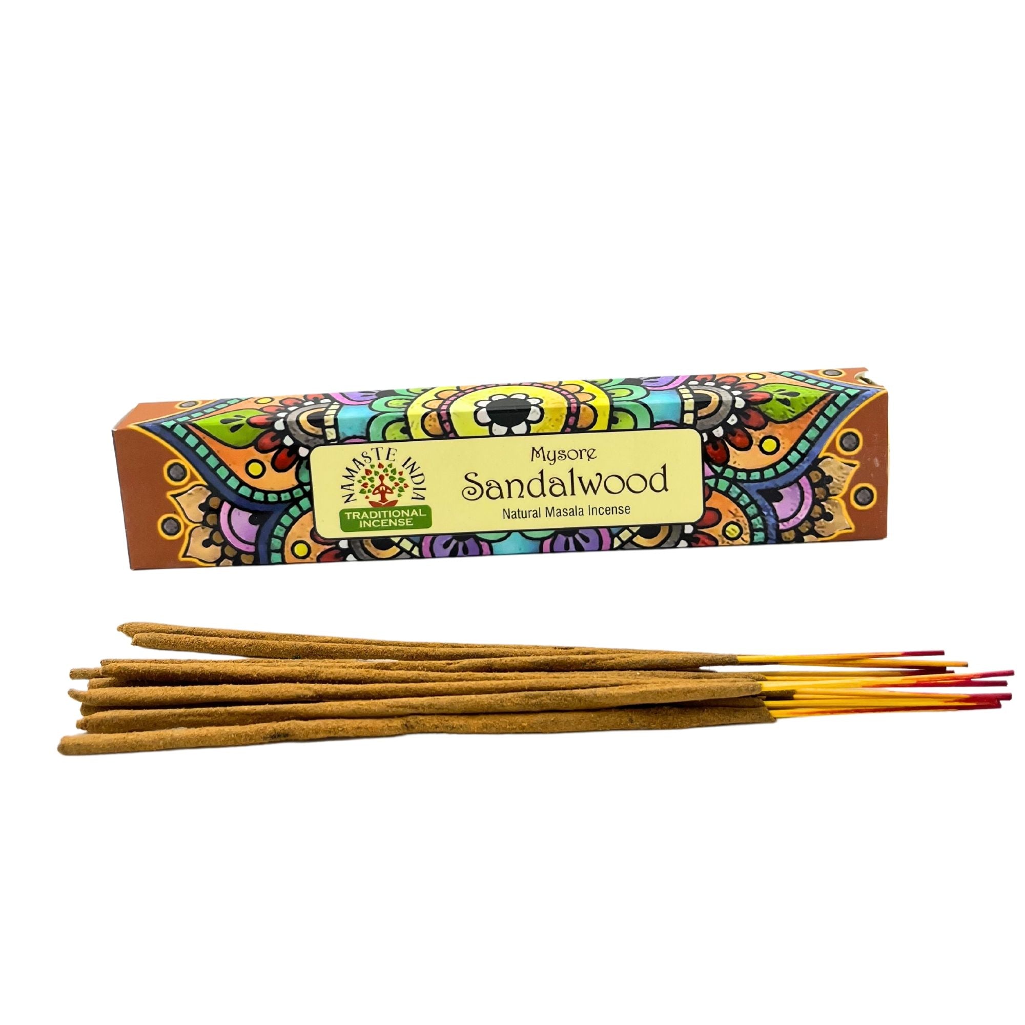 Encens Bâtons Santal Namaste Mandala - Méditation & Sérénité – photo 2