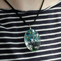 Pressed Flowers - Tree of Life set - Bright Pink