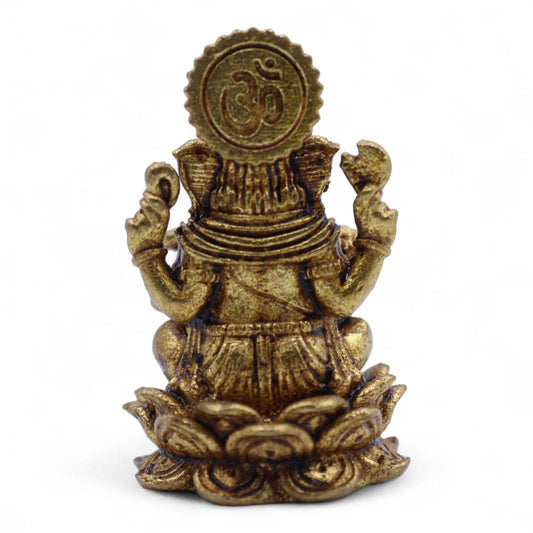 Statue Miniature de Ganesh en Laiton — 3 cm - photo 2