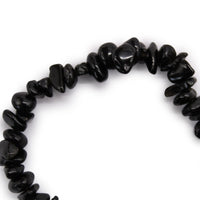 Bracelet en chips de Agate Noire - photo 2